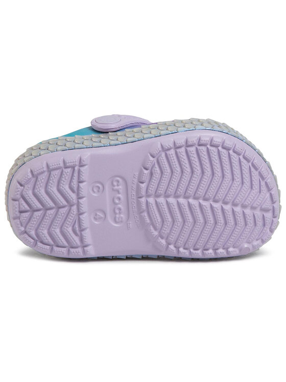 Metallic mermaid online crocs