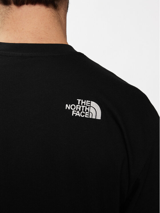 The North Face The North Face Тишърт Simple Dome NF0A87NR Черен Oversize