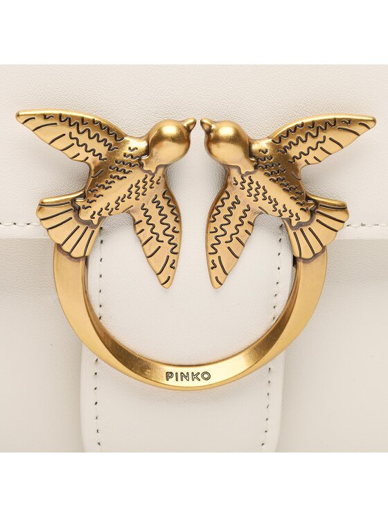PINKO PINKO Torebka Love One Classic Dc PE 23 PLTT 100941 A0F1 Écru