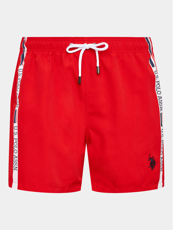 Pantaloncini da bagno 22001 Rosso Regular Fit