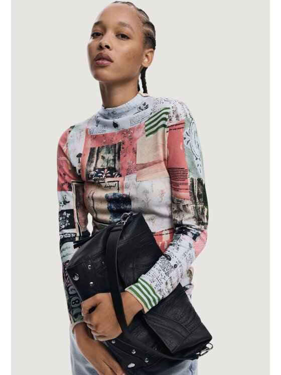 Desigual Desigual Borsetta BAG_EMBRO PATCH LOVERTY B Nero