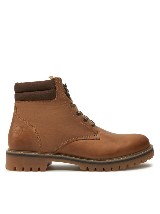 Jack & Jones Jack & Jones Turistická obuv Jfwstanton 12257999 Hnědá