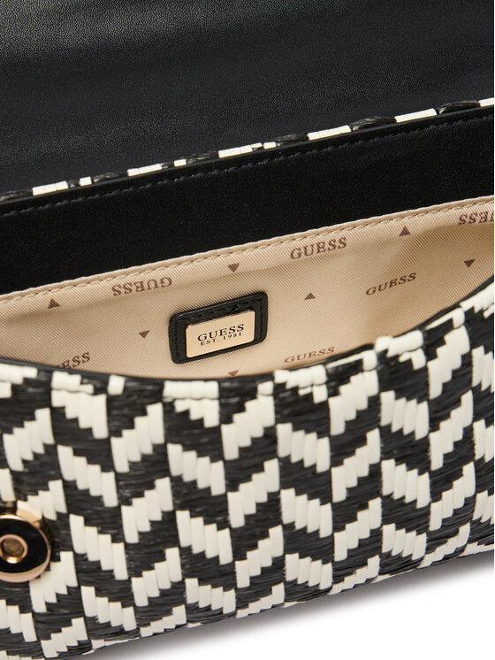 Guess Guess Kabelka Tessi HWWG76 91190 Čierna