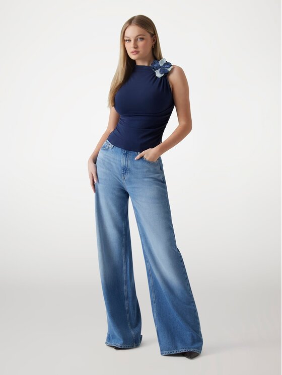 Guess Guess Top 174741 Blu Classic Fit