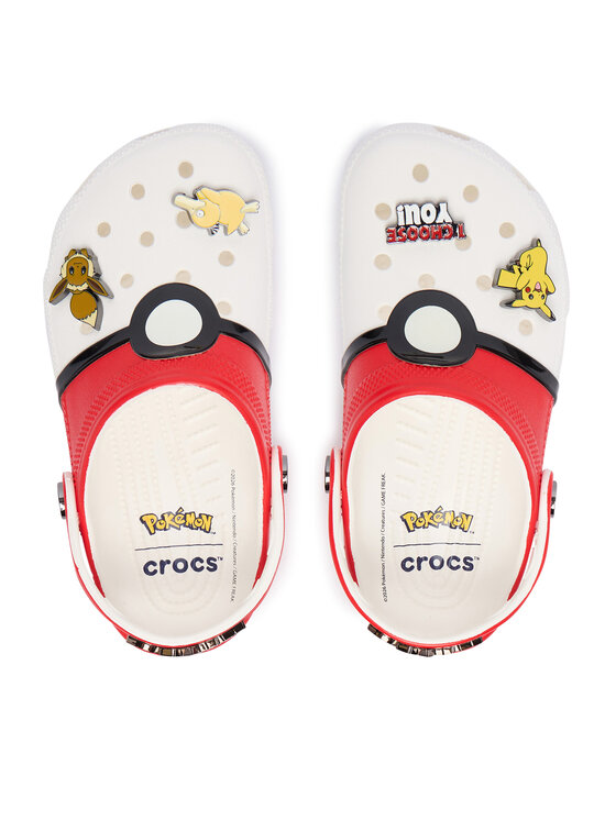 Crocs Crocs Παντόφλες Pokemon Poke Ball Classic Clog 213596 Έγχρωμο