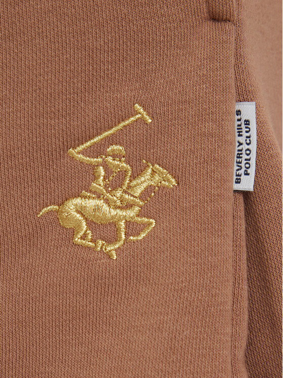 Beverly Hills Polo Club Beverly Hills Polo Club Mini suknja P-SS26W-SK00687 Svijetlo smeđa Regular Fit