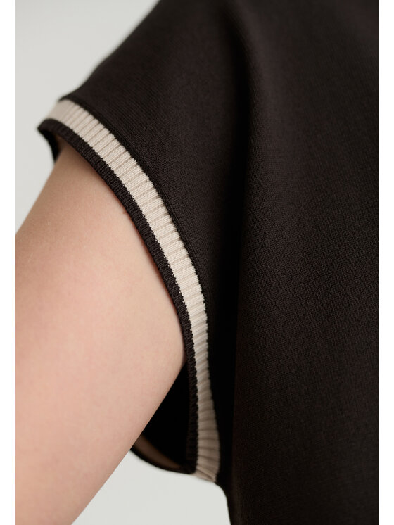 TATUUM TATUUM Bluzka EZI Brązowy Classic Fit