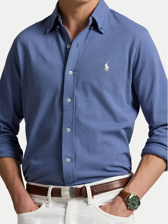Polo Ralph Lauren Polo Ralph Lauren Košile 710654408143 Modrá Regular Fit
