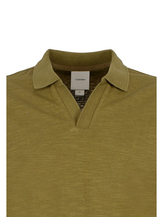 Calvin Klein Calvin Klein Polo K10K114136LHT Verde Regular Fit