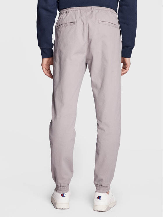 Joggers Logo 218169 Grigio Custom Fit