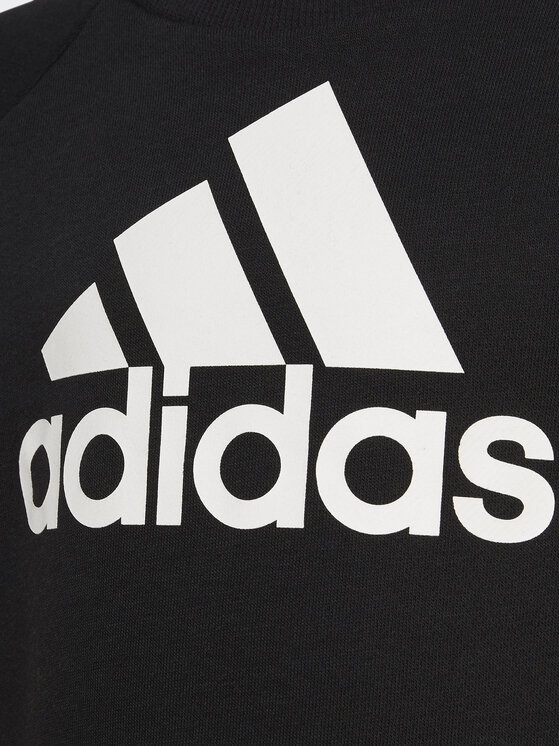 adidas adidas Komplet dresowy Essentials Logo French Terry Jogger Set HG4464 Czarny Regular Fit