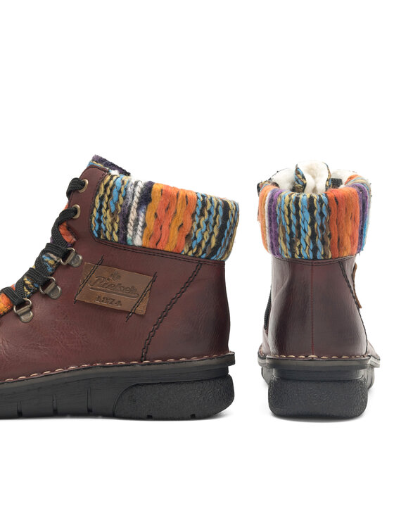 Rieker Rieker Botine 73343-35 Vișiniu