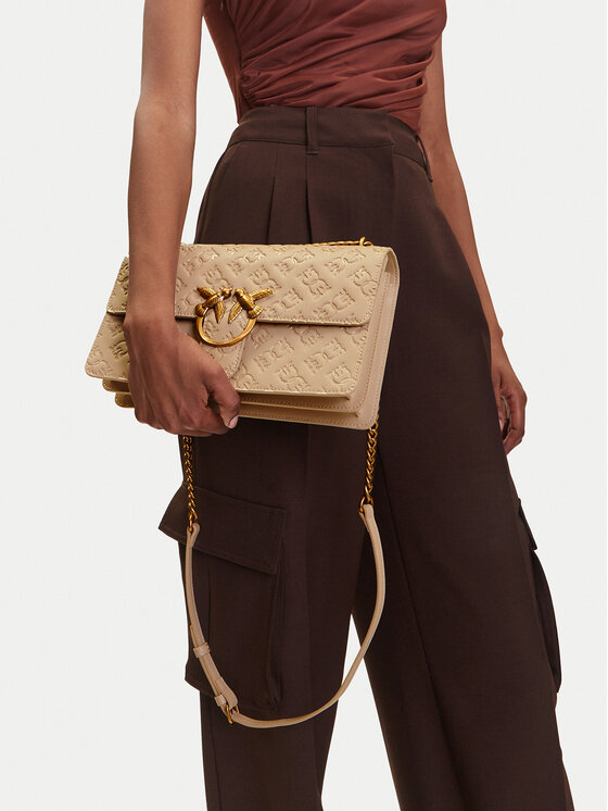 PINKO PINKO Τσάντα Love One Classic Dc 100941 A1YB C50Q Μπεζ