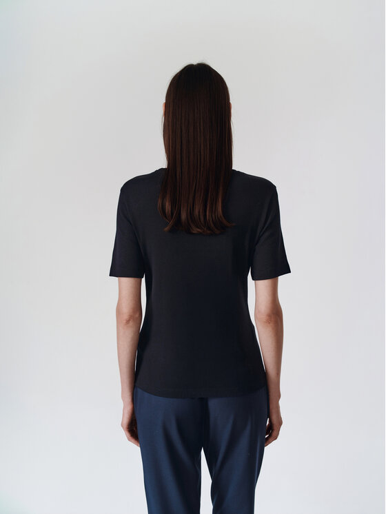 TATUUM TATUUM T-Shirt KIRI Granatowy Classic Fit