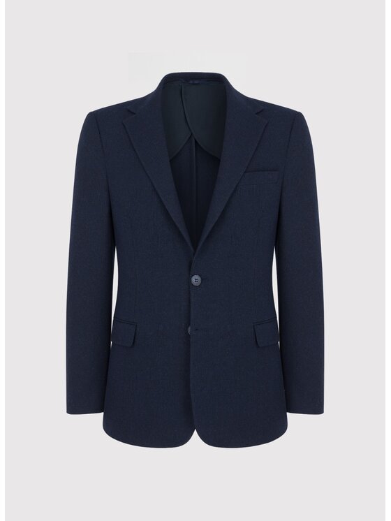 Pako Lorente Pako Lorente Marynarka P24WF-3X-028 Granatowy Slim Fit