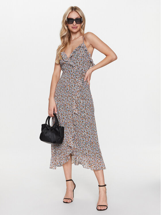 Vestito da giorno EDT7046001 Multicolore A-Line