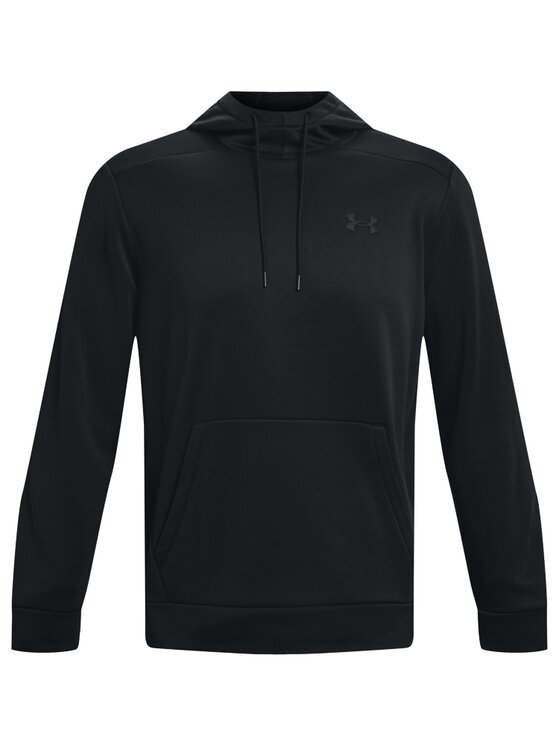 Under Armour Under Armour Majica dugih rukava UA Armour Fleece Hoodie 1373353 Crna Regular Fit