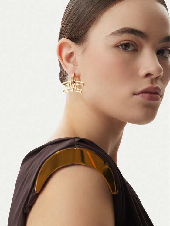Elisabetta Franchi Elisabetta Franchi Naušnice OR-31A-61E2-V240 Zlatá