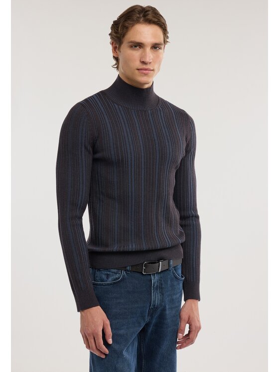 Trussardi Trussardi Kardigan M0088000106N0MI Szary Regular Fit