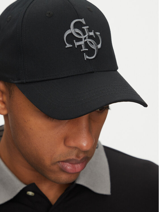 Guess Guess Czapka z daszkiem M5GZ07 WO07T Czarny