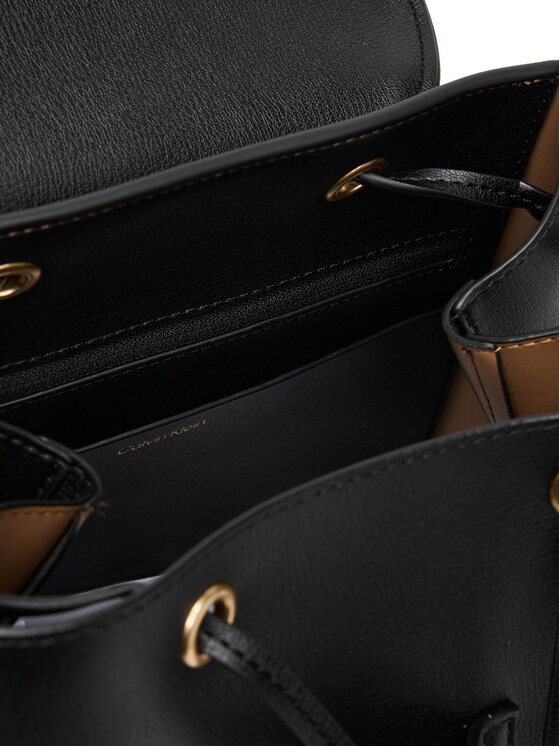 Calvin Klein Calvin Klein Hátizsák Foil Logo Flap Backpack LV04F3297G Fekete