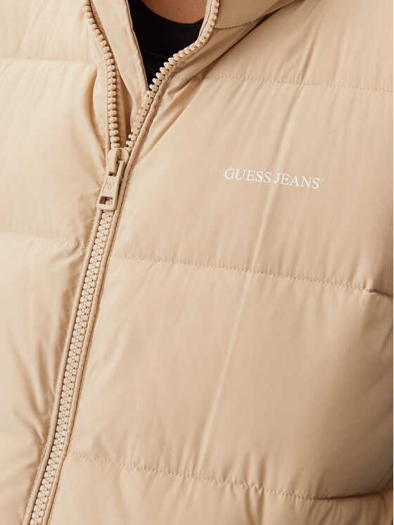 Guess Jeans Guess Jeans Sportisks veste W4BN59 WGII2 Bēšs Regular Fit