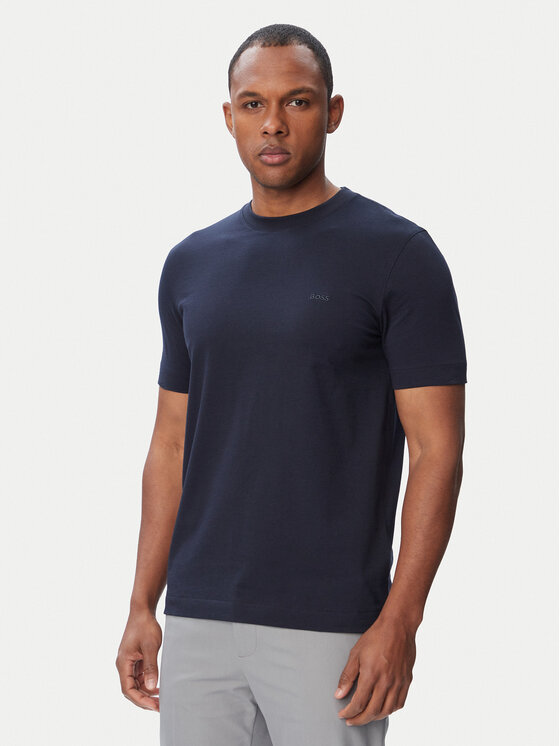 BOSS Tricou Thompson 01 50565995 Bleumarin Regular Fit