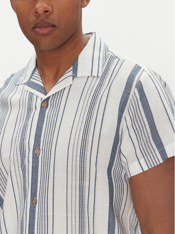 INDICODE INDICODE Košile INLindos 20-531 Bílá Regular Fit