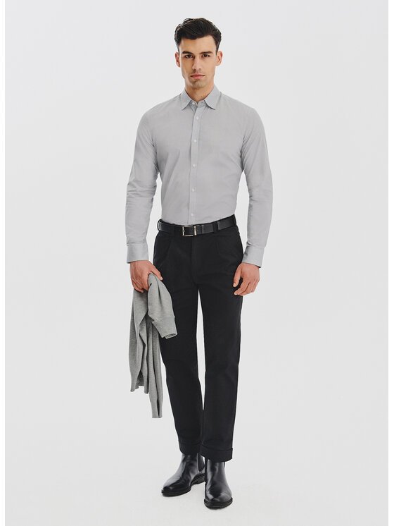 Pako Lorente Pako Lorente Koszula P25WN-1X-032 Biały Slim Fit