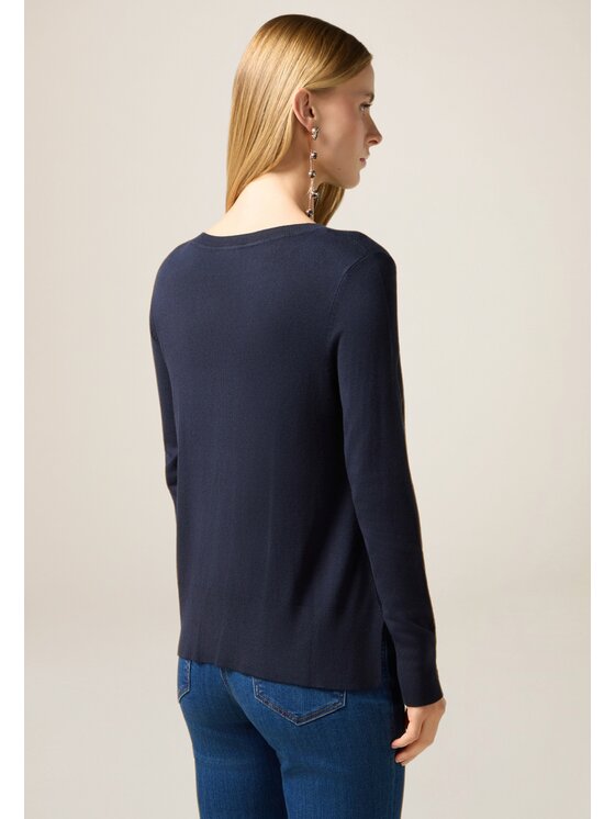 Oltre Oltre Maglione M288J105146N034 Blu Slim Fit