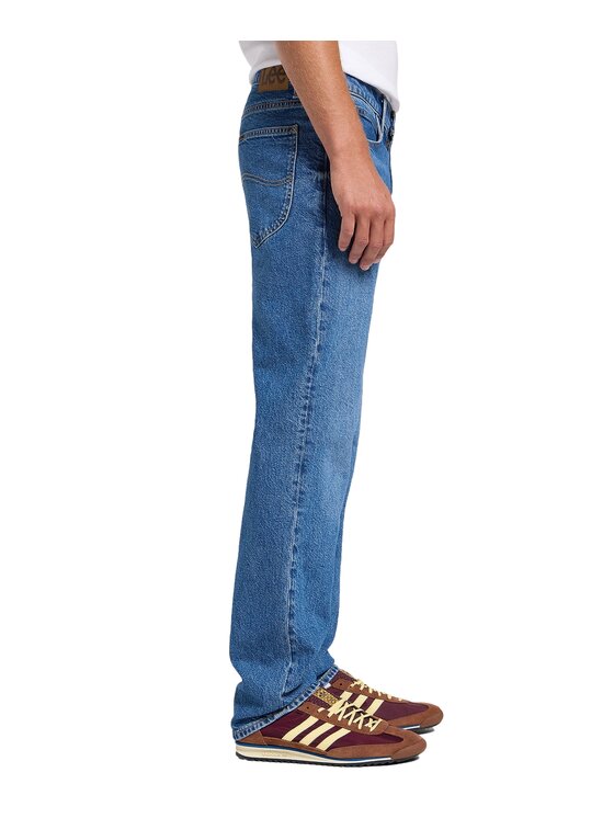 Lee Lee Jeansy WEST Niebieski Straight Leg