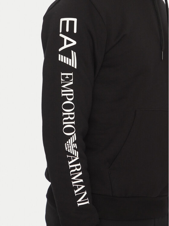 EA7 Emporio Armani EA7 Emporio Armani Majica dugih rukava 7M000570 AF10377 MC001 Crna Regular Fit