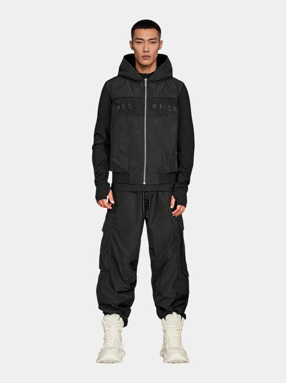 MADE BY SOCIETY MADE BY SOCIETY Spodnie materiałowe Modernist - P17824 Czarny Basic Fit