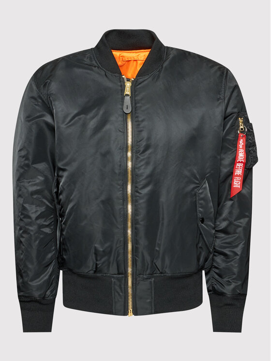 Alpha Industries Alpha Industries Bunda bomber Ma-1 100101 Černá Regular Fit