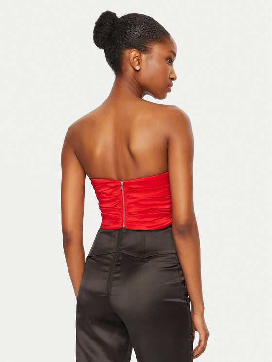 BARDOT BARDOT топ 59744TB Червен Slim Fit