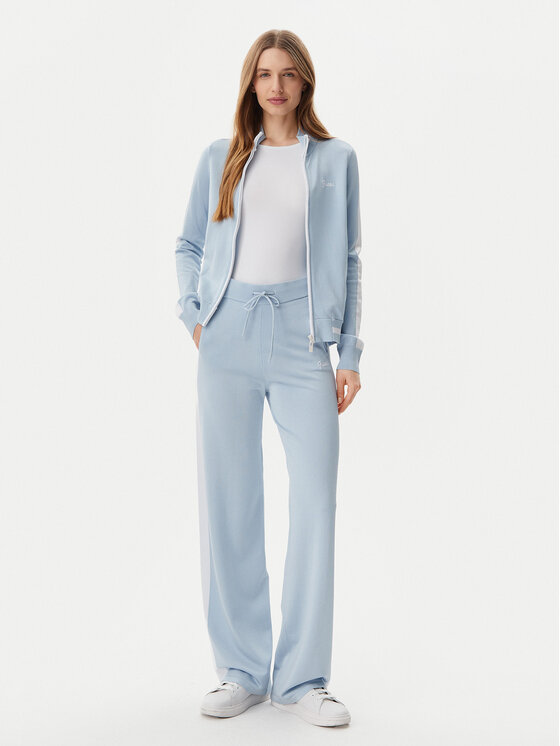 Guess Pantaloni da tuta V5GB00 Z3D60 Celeste, taglia : XL