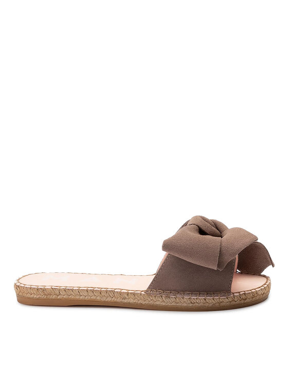 Manebi Espadrile Sandals With Bow K 1.9 J0 Smeđa