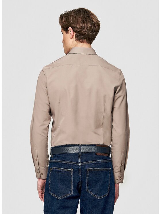 Pako Lorente Pako Lorente Koszula P26SF-1X-008 Brązowy Slim Fit