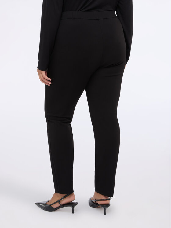 Fiorella Rubino Fiorella Rubino Pantaloni di tessuto P708L002234N033 Nero Regular Fit