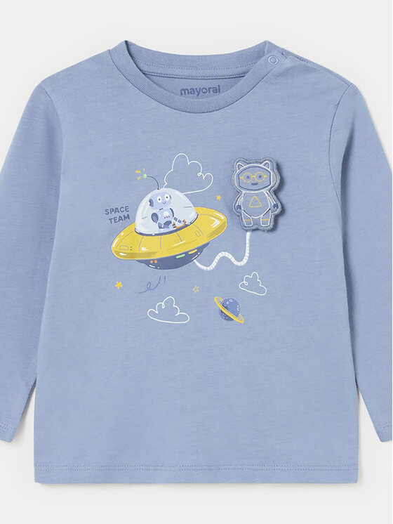 Mayoral Mayoral Majica 2042 Plava Regular Fit