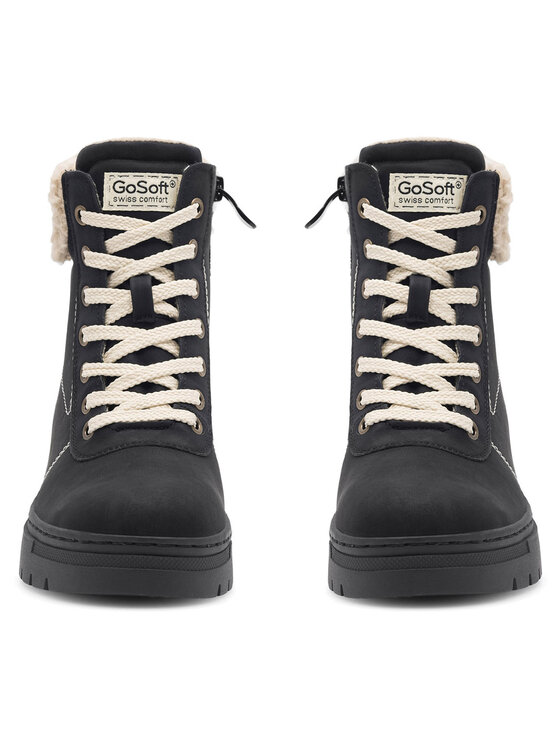 Go Soft Go Soft Stiefeletten MIRIAM WS6217-02 Schwarz