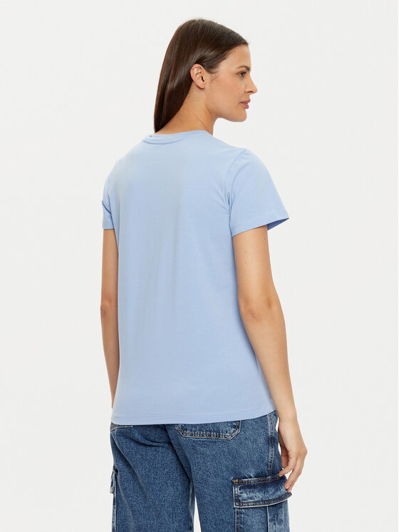 Guess Jeans Guess Jeans T-shirt W4YI10 J1314 Plava Regular Fit