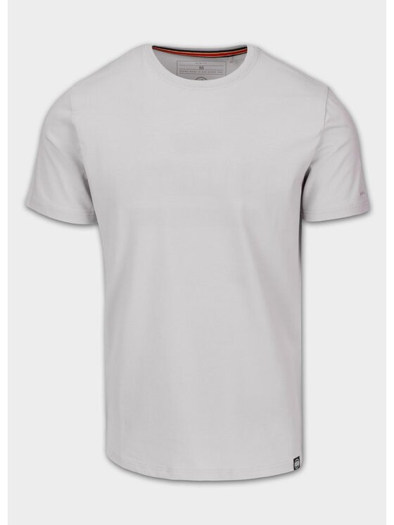 PITBULL PITBULL T-Shirt MINIMAL Biały Regular Fit