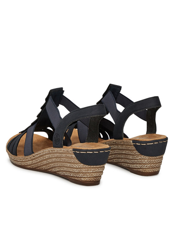 Rieker Rieker Sandales 62436-14 Tumši zils