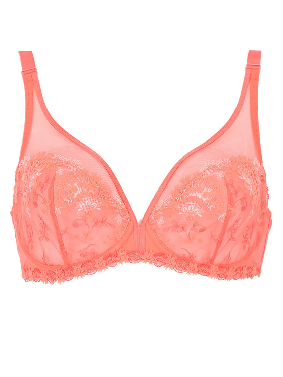 Soutien-Gorge Simone Perèle Wish 12B319 - Corail Armature - Taille FR90B/75B/34B Neuf Avec Étiquettes