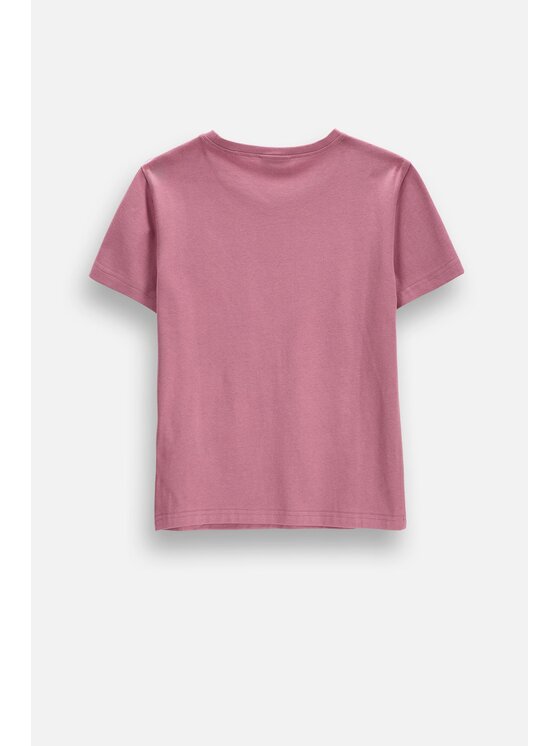 Coccodrillo Coccodrillo T-Shirt ZC6143213VGA-007 Różowy Regular Fit