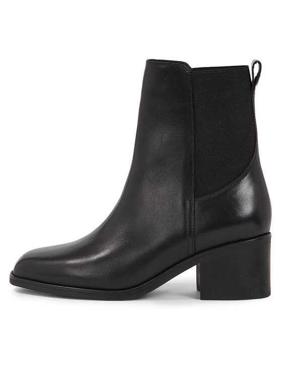 Tommy Hilfiger Tommy Hilfiger Μποτάκια Essential Chelsea Boot FW0FW07516 Μαύρο