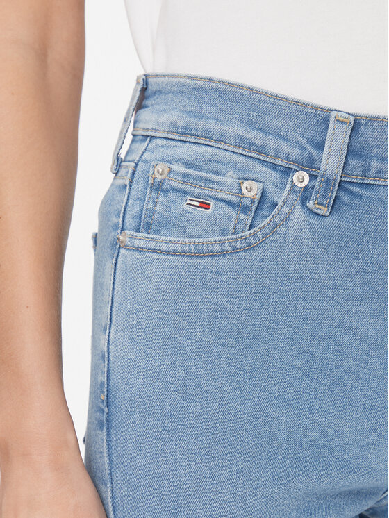 Tommy Jeans Tommy Jeans Traperice Sylvia DW0DW17110 Plava Skinny Fit