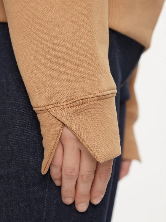 BOSS Boss Felpa Econa 50508499 Beige Relaxed Fit