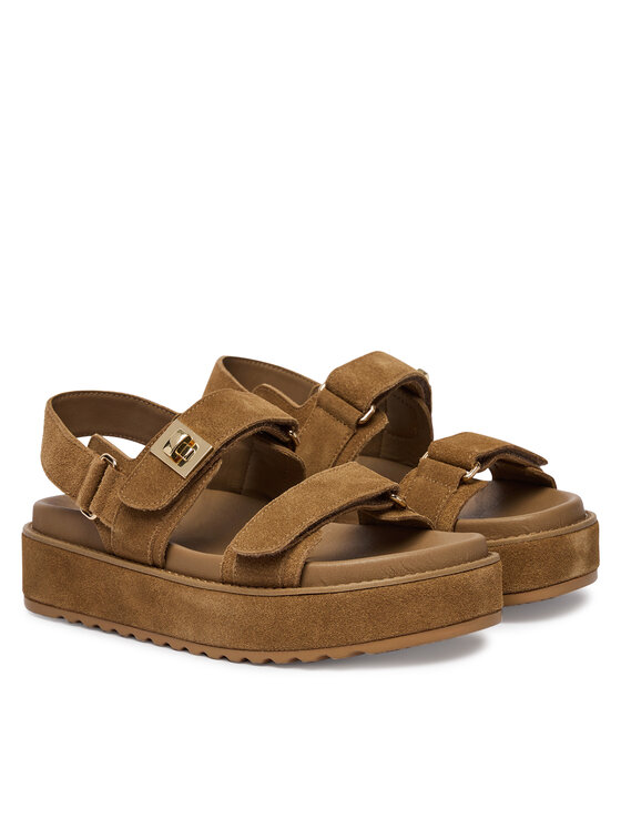 Steve Madden Steve Madden Sandále Bigmona 11003034 Hnedá